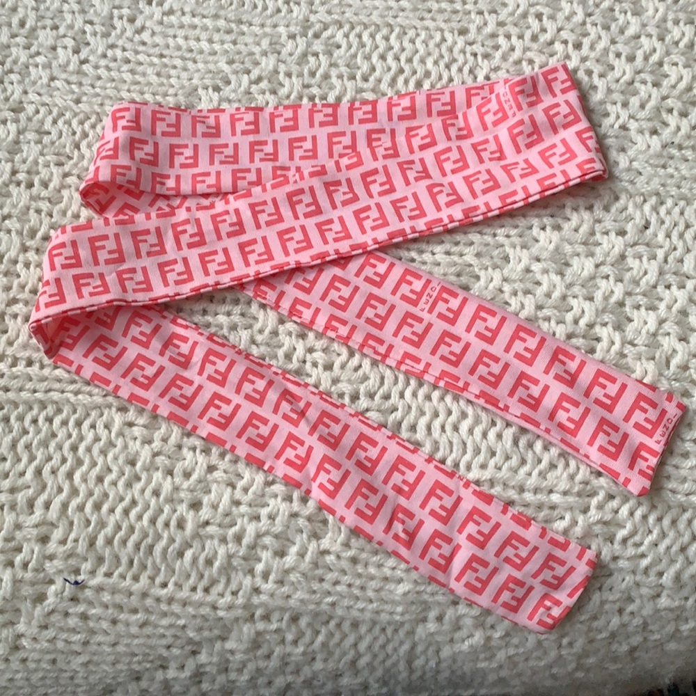 Fendi pink sash